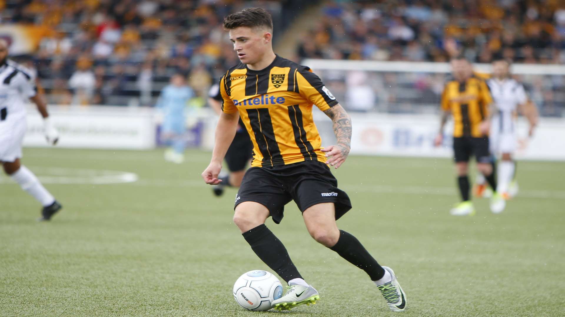 Maidstone midfielder Jack Paxman Picture: Andy Jones