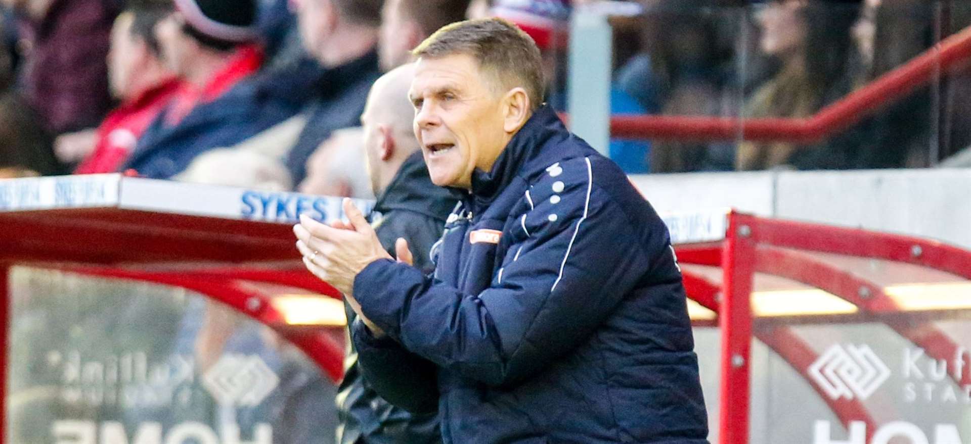 Dover manager Andy Hessenthaler Picture: Matthew Walker