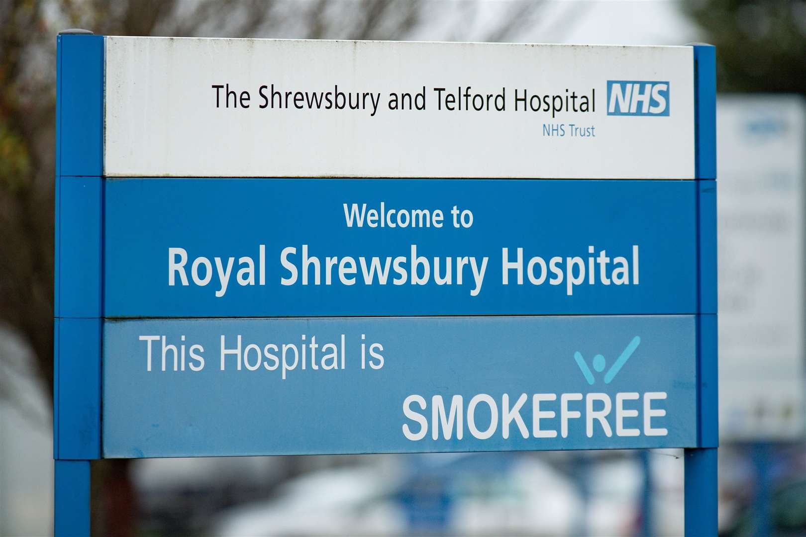 The Royal Shrewsbury Hospital (Jacob King/PA)