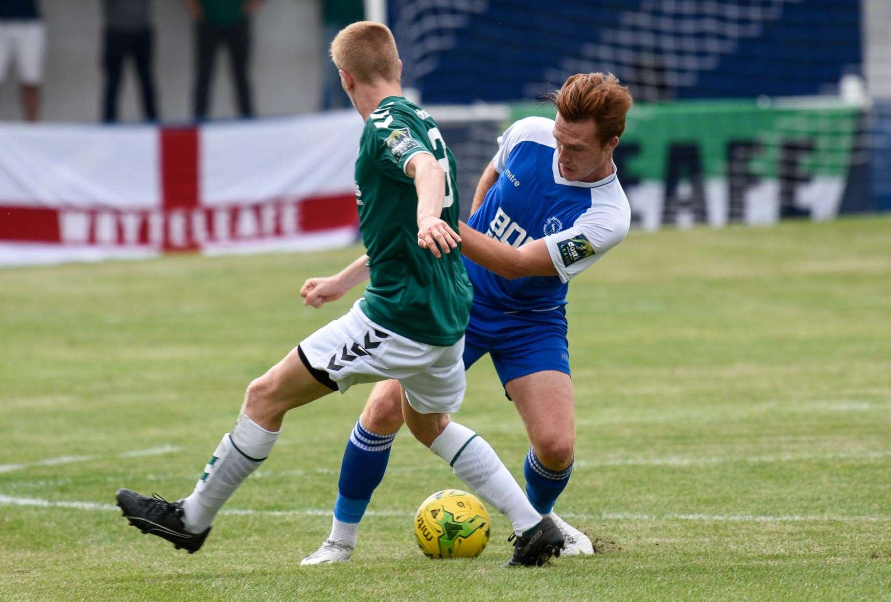 Playing against Whyteleafe at Winch’s Field