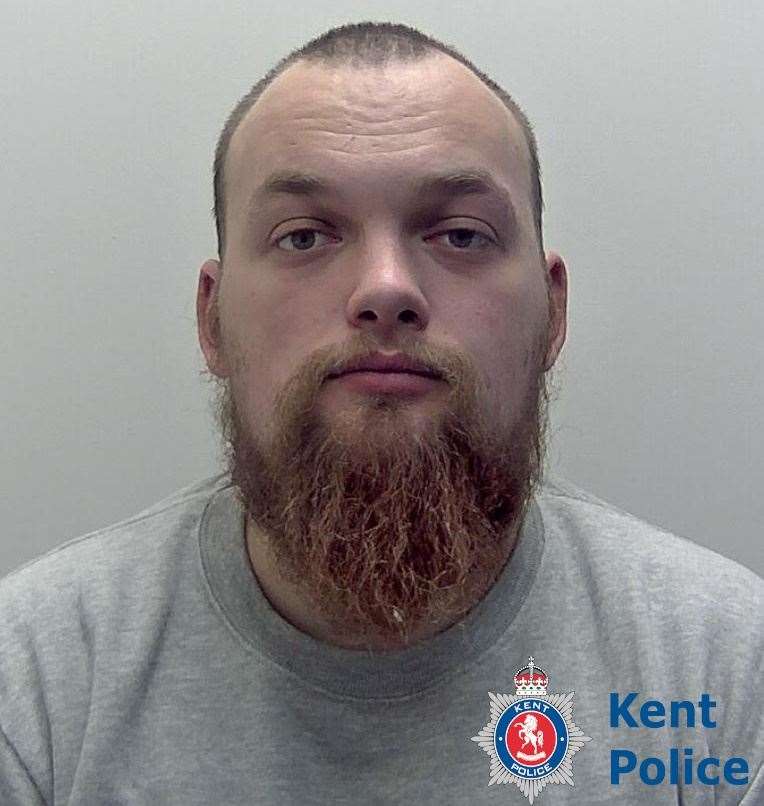 Lloyd Sands, from Plymouth, was jailed for raping a woman in Canterbury and filming the offence. Picture: Kent Police