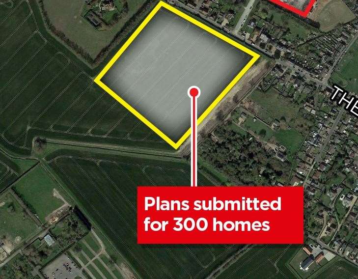 CPRE estimates the development could increase the population of Littlebourne by 1,500