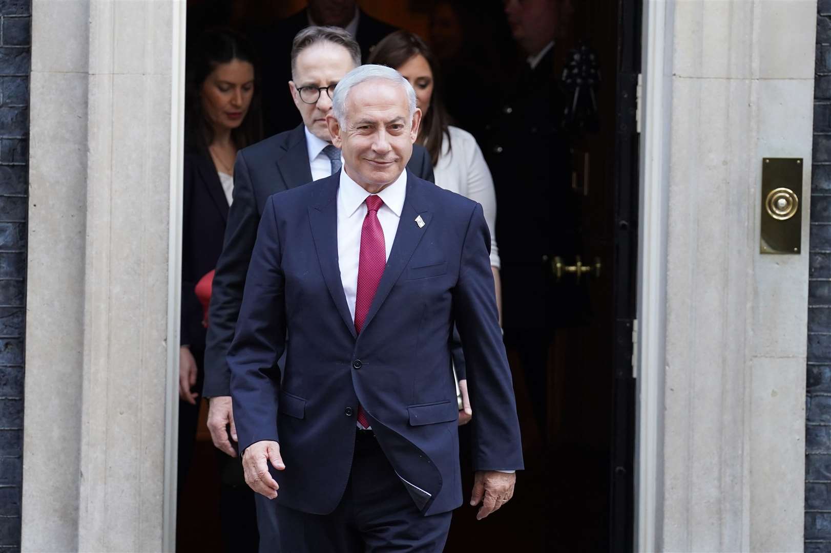 The Scottish Labour leader hit out at Israeli Prime Minister Benjamin Netanyahu and his ‘far right government’ (Stafan Rousseau/PA)