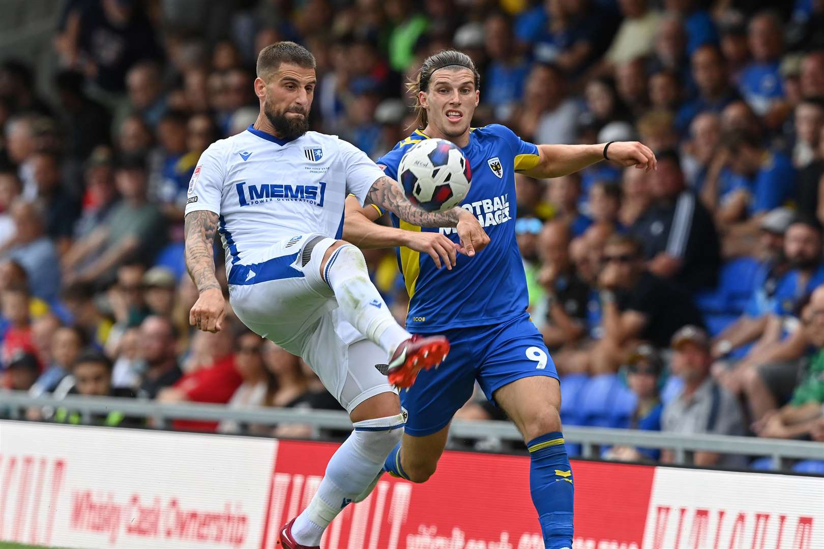 Gillingham will take on Wimbledon at Priestfield this Saturday Picture: Keith Gillard