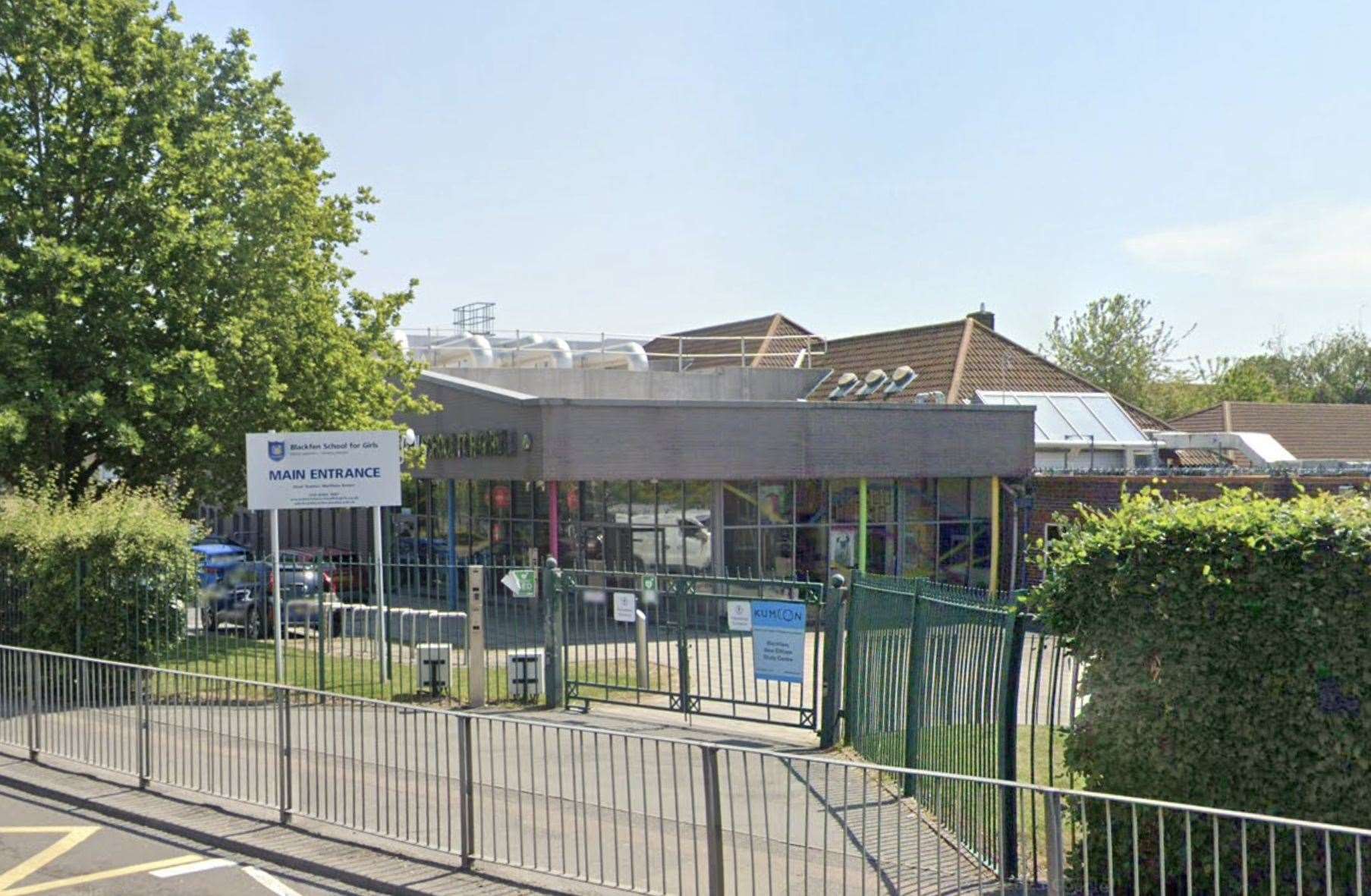 Blackfen School for Girls in Sidcup. Picture: Google