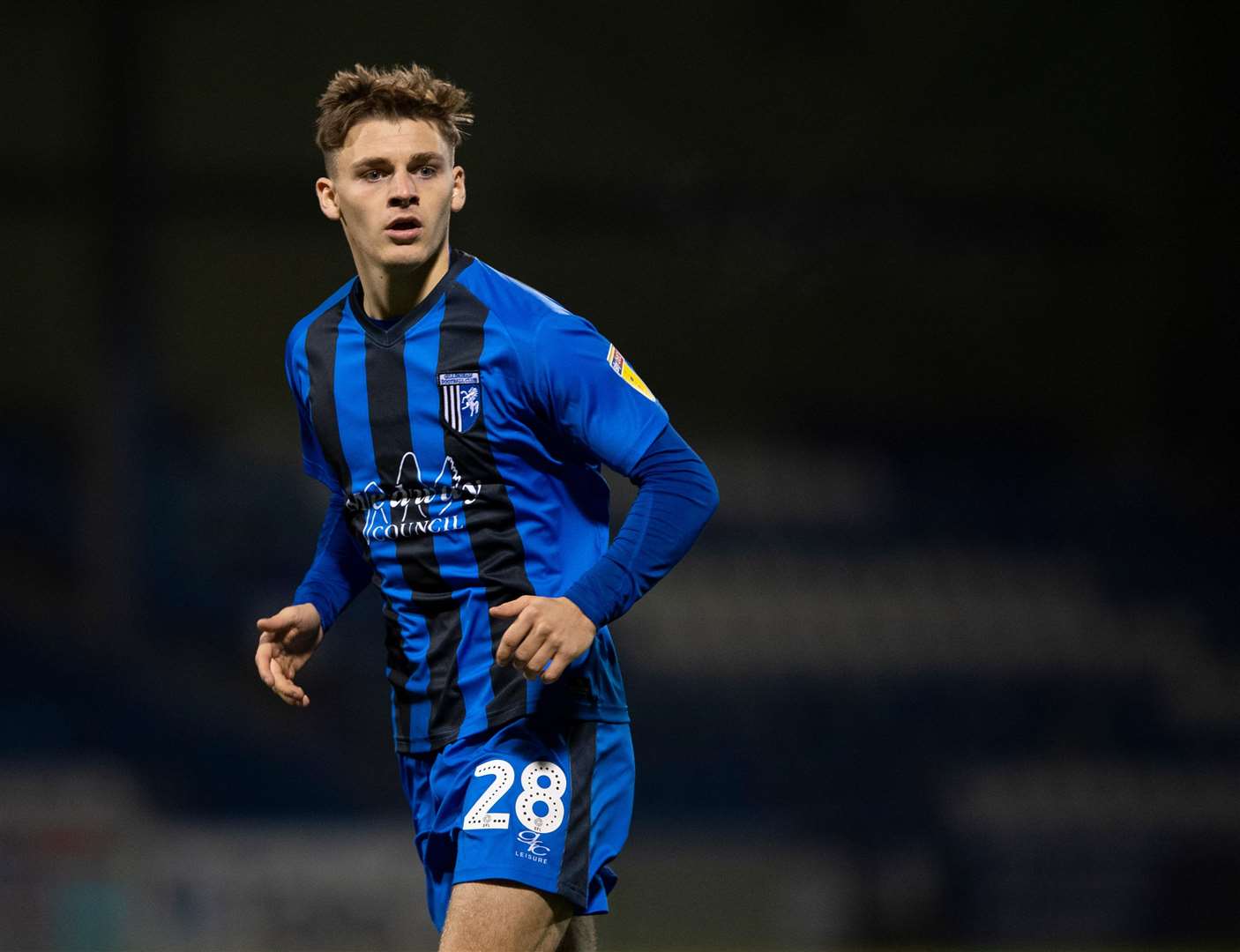 Gillingham vs Crawley Town13th November 2018Henry Woods makes his 1st team debut (5403701)