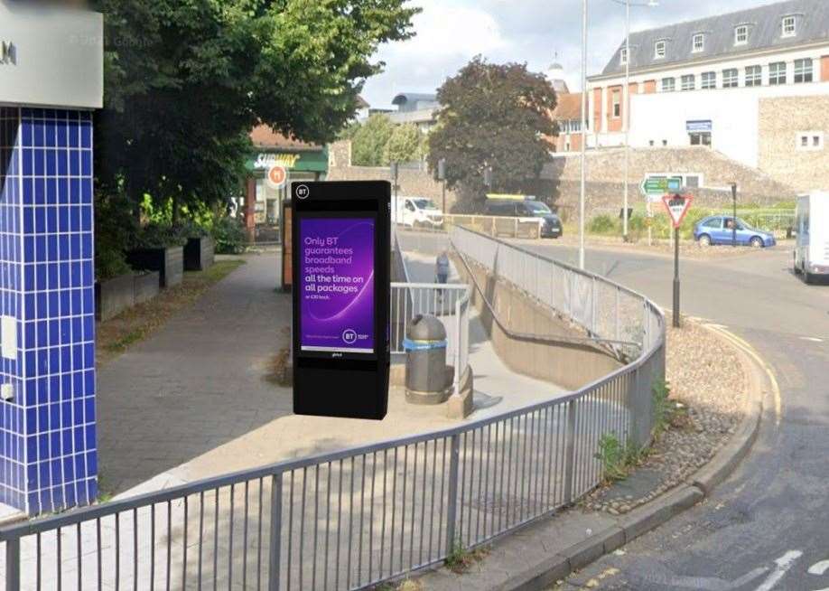 One of the street hubs was proposed for near the former Odeon. Picture: BT