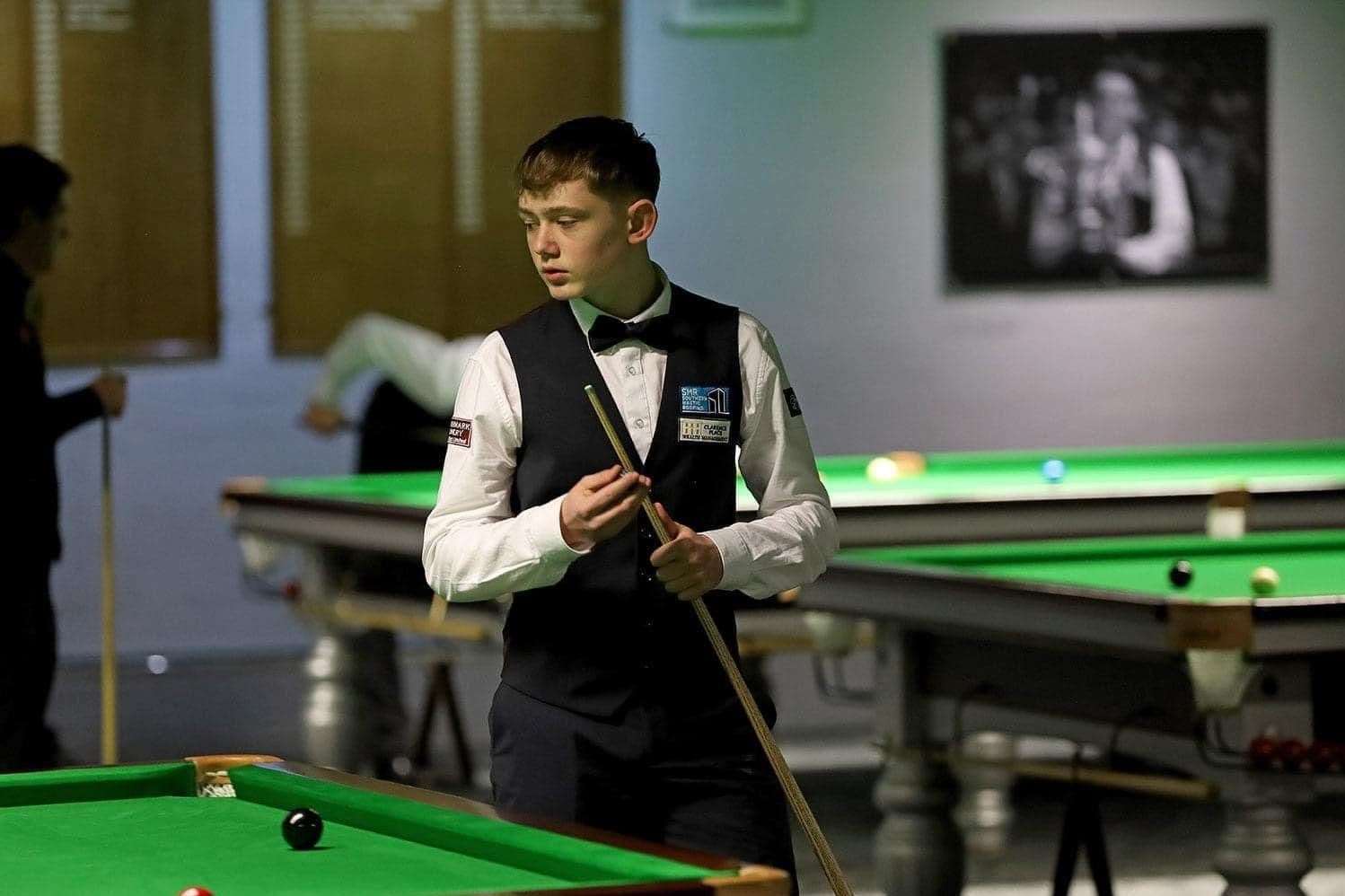 Young snooker ace Dylan Smith has been tutored by Cliff