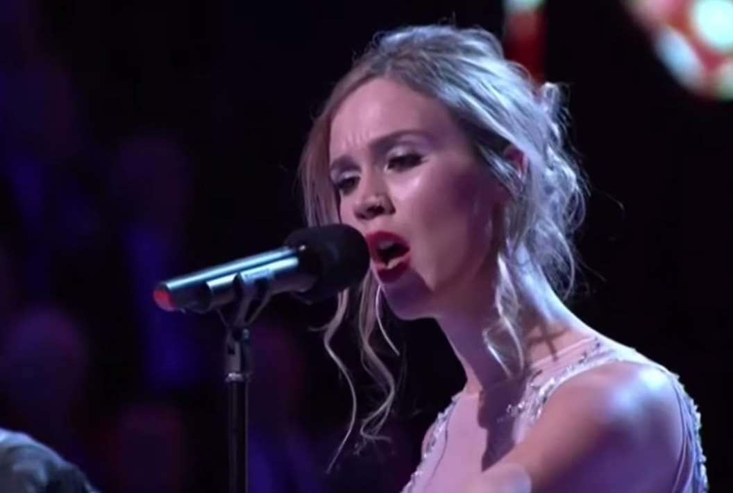 Joss Stone sings at the Festival of Remembrance at the Royal Albert Hall