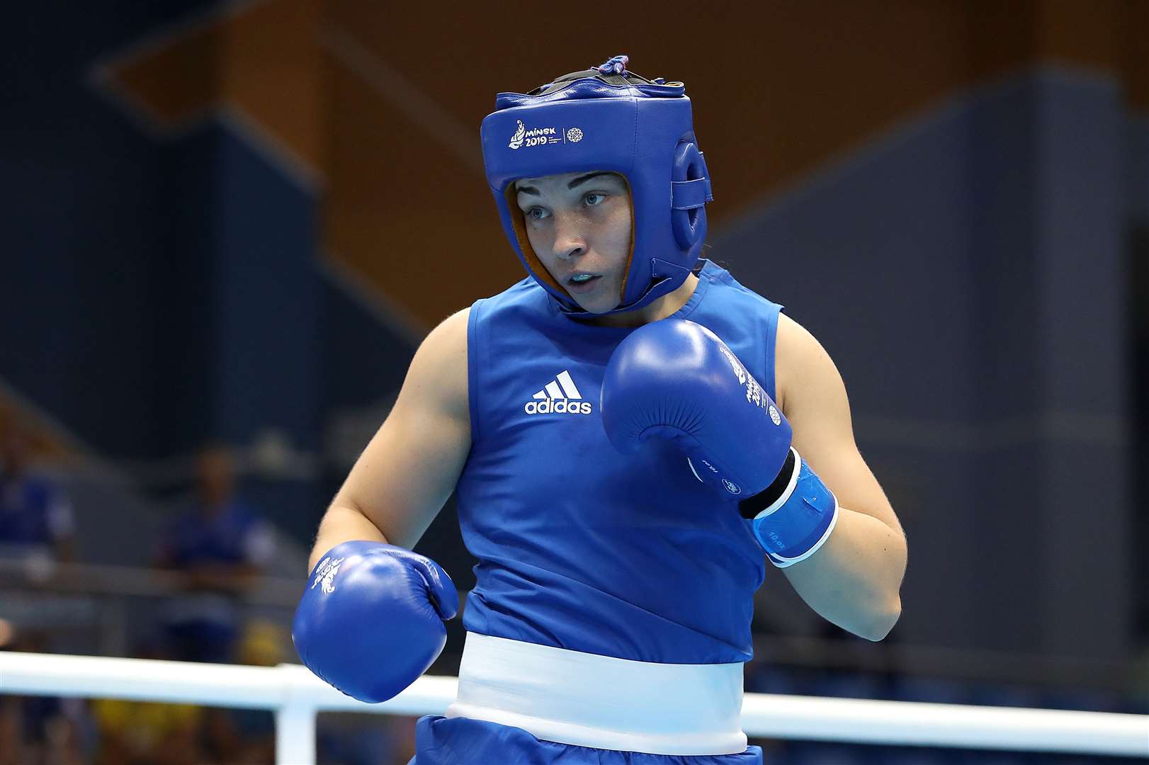 Middleweight Lauren Price won gold at the 2019 European Games in Minsk (Martin Rickett/PA)