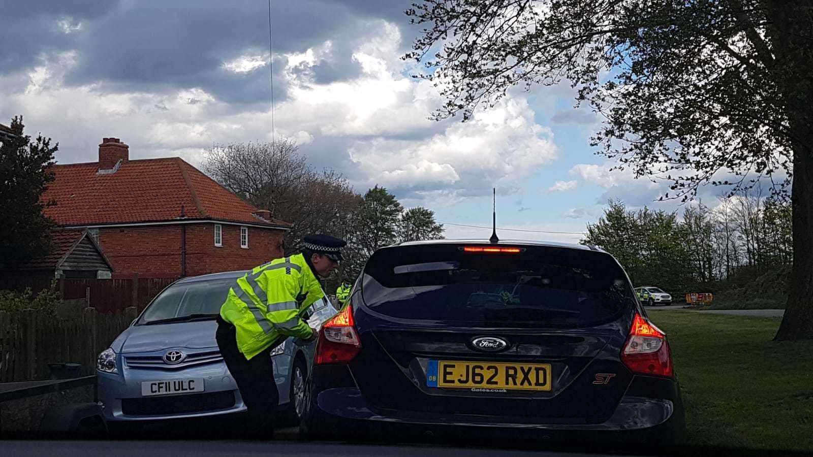 Police are hoping to speak to people they haven't talked to during the checks this afternoon