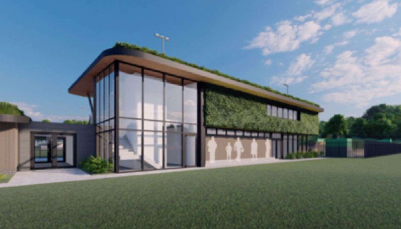 Sevenoaks Town Fc Plans For New Pavilion At Greatness Recreation Ground Given Major Cash Boost 