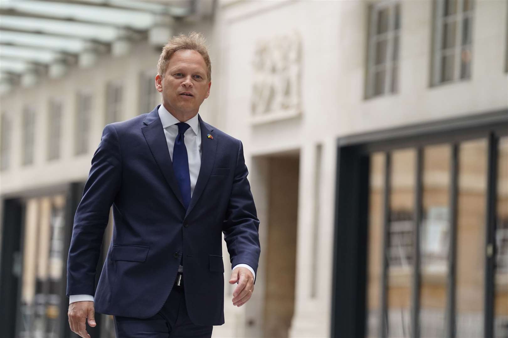 Grant Shapps said it would be irresponsible to keep pumping money into HS2 if costs were soaring (Stefan Rousseau/PA)