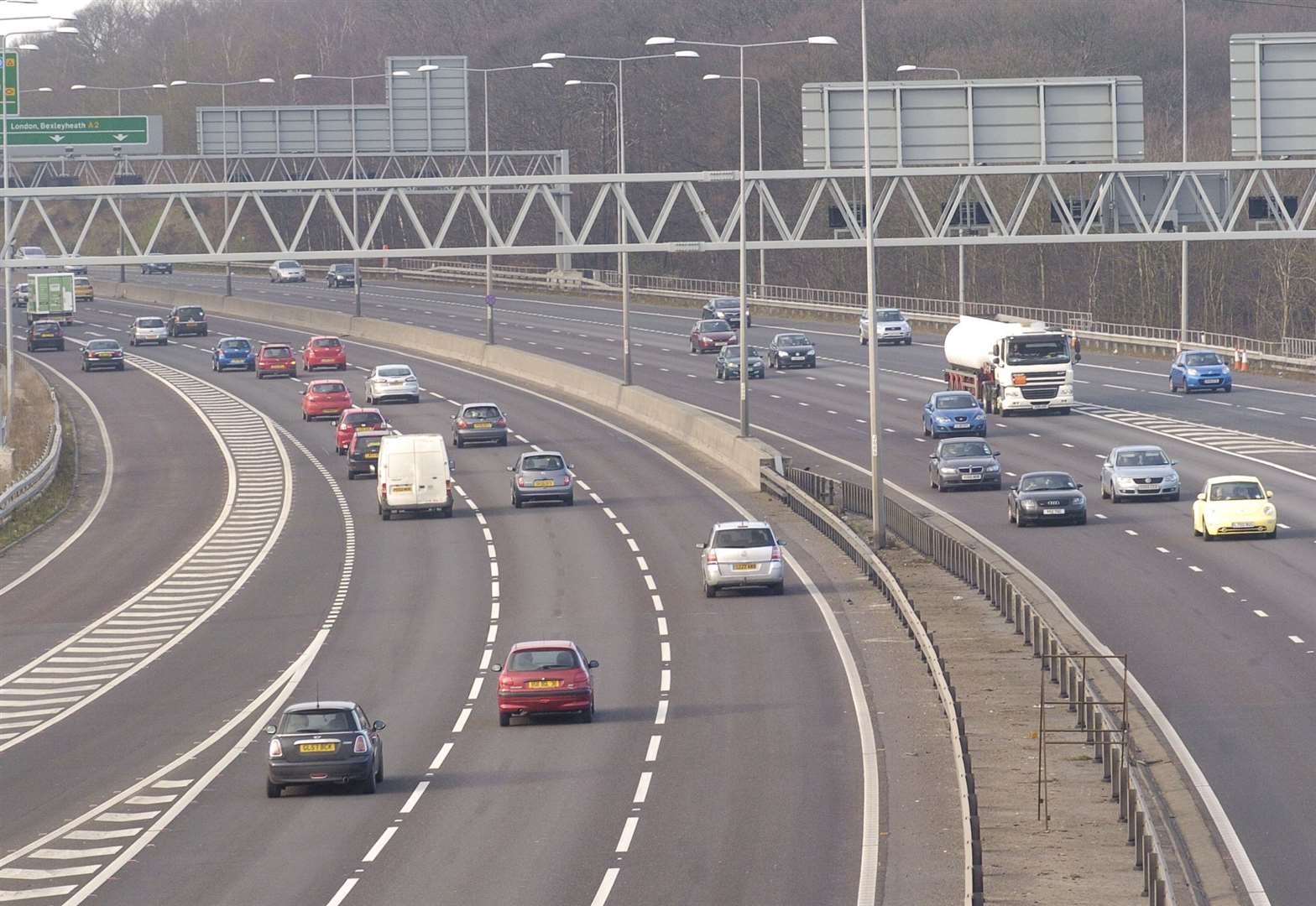 A2 closed between Bean and Darenth for the M25 overnight