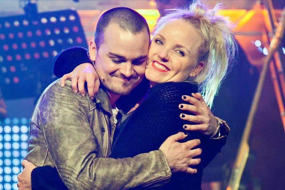 Kerry Ellis with Rory Taylor in Tent, Orchard Theatre