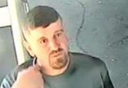 Police want to speak to this man after a teenage girl was sexually assaulted at Rochester railway station. Picture: BTP