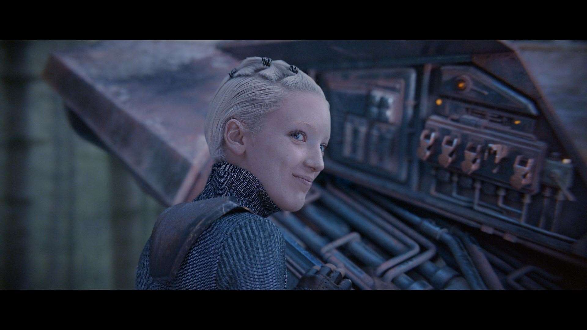 Space traveller Skye in a scene from the 2021 John Lewis Christmas ad (John Lewis/PA)