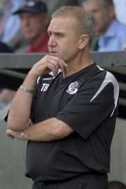 Dartford manager Tony Burman Picture: Andy Payton