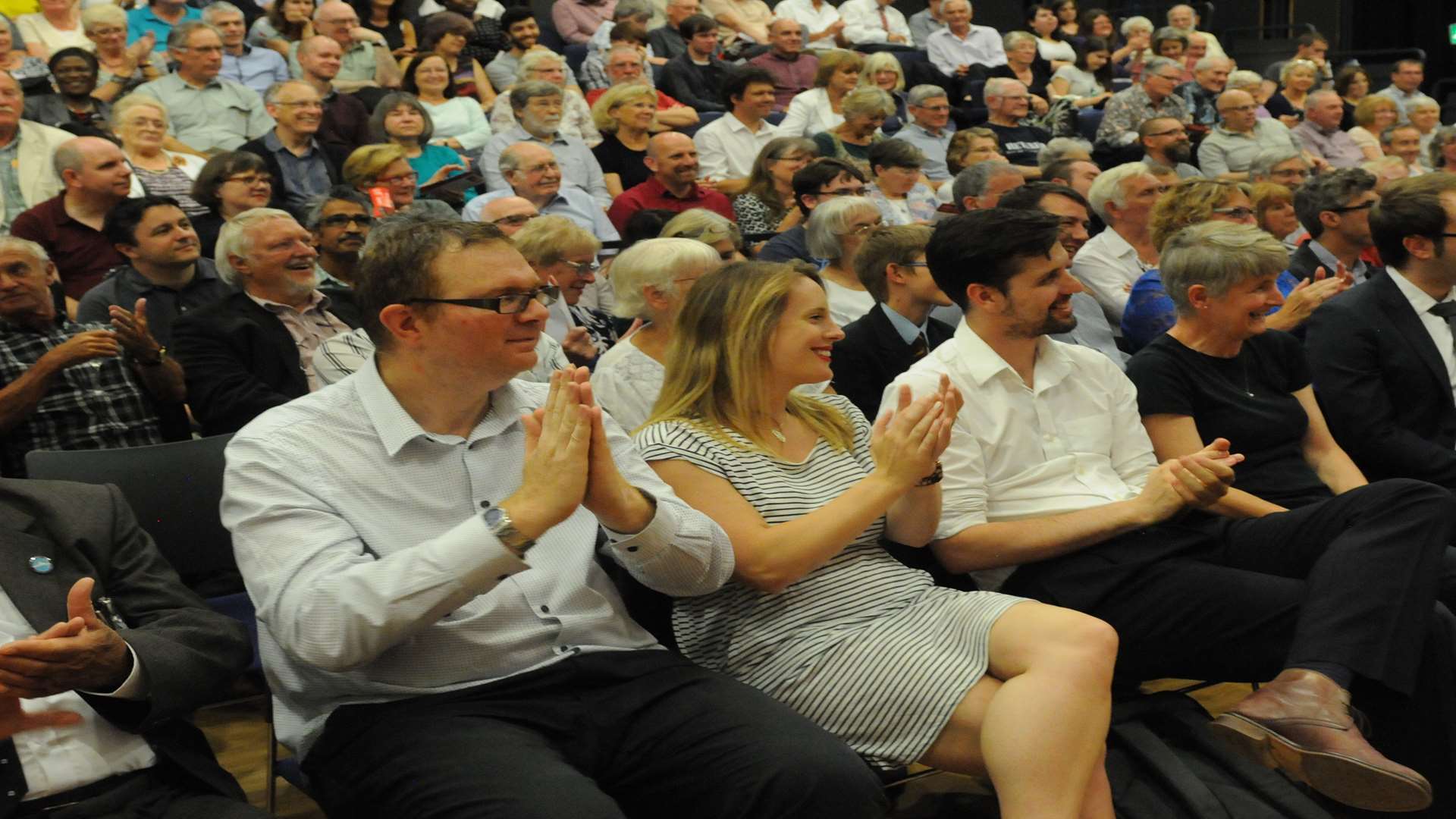 Midkent College, Gillingham. Hustings for Labour Leader/deputy leader.