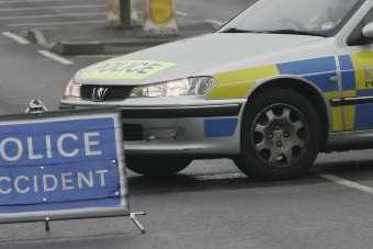 Police were called to the crash. Stock image.