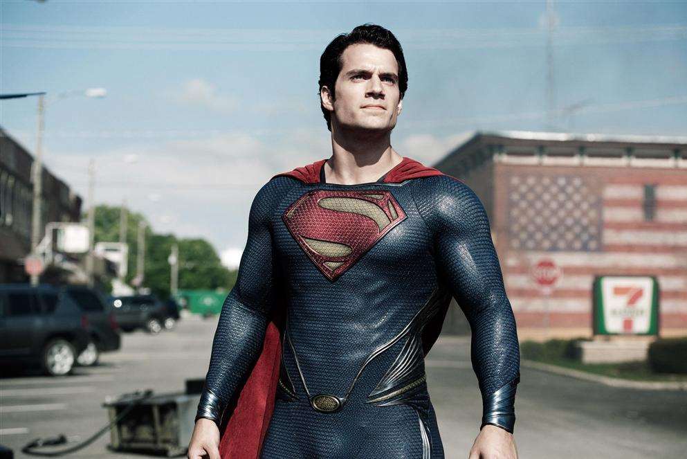 Henry Cavill as Superman, in Man Of Steel. Picture: PA Photo/Warner Bros