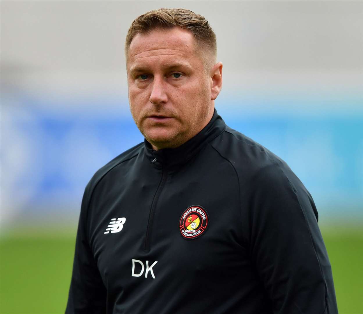 Ebbsfleet boss Dennis Kutrieb wants a feelgood factor at Stonebridge Road for the visit of Weymouth. Picture: Keith Gillard