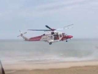 The Search and Rescue Helicopter. Stock photo: Jade Stevens