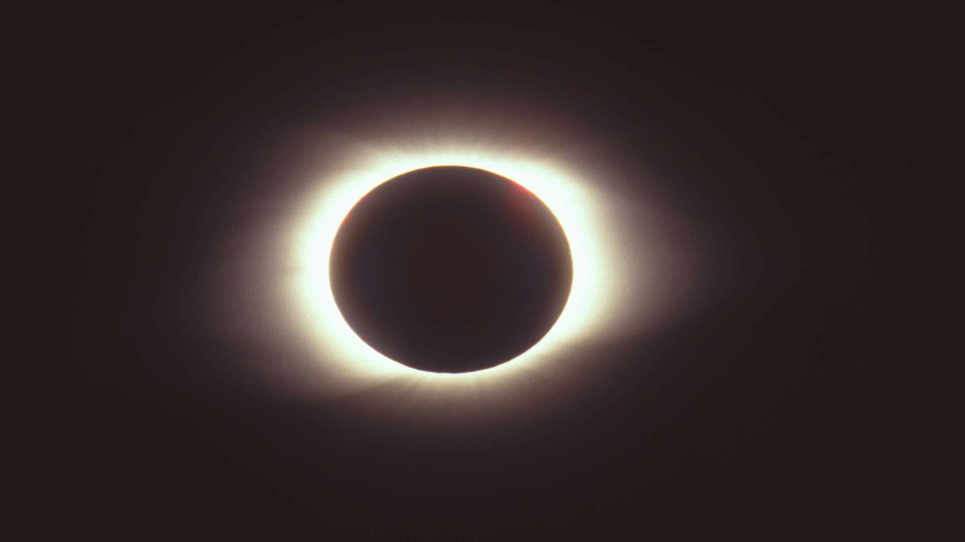 A total solar eclipse