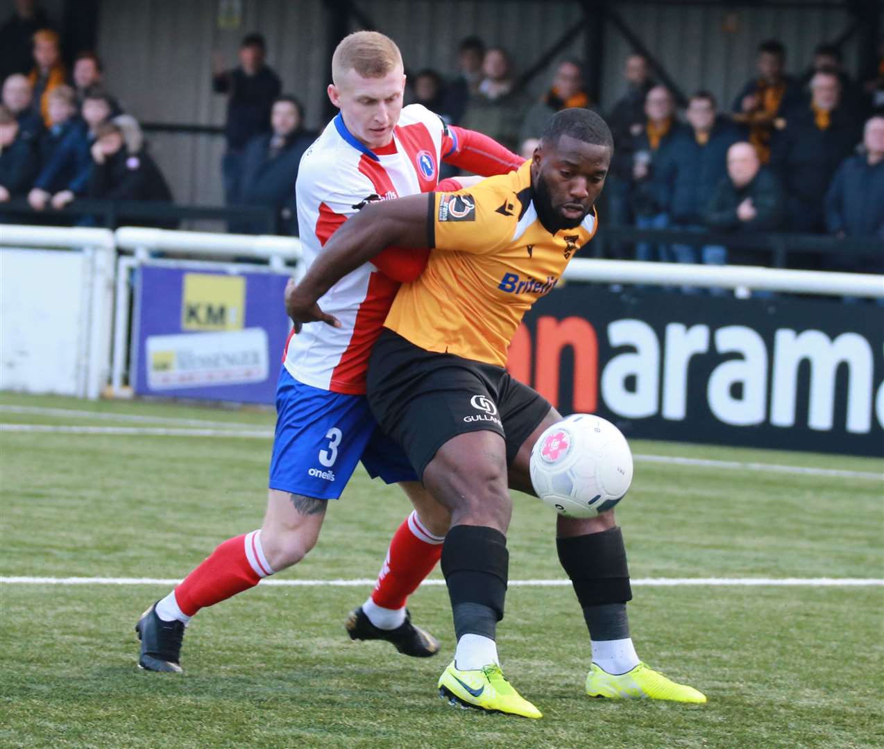 Maidstone lost 3-2 to Dorking last weekend Picture: John Westhrop