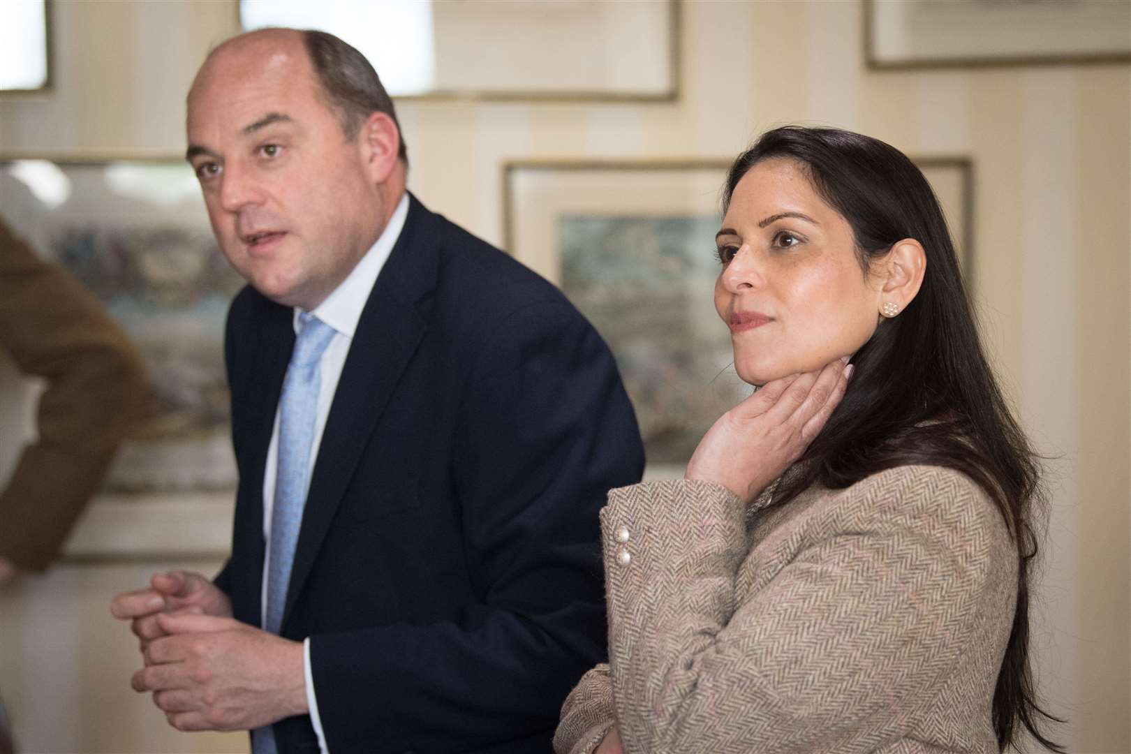 Defence Secretary Ben Wallace and Home Secretary Priti Patel have jointly backed the interpreters scheme (Stefan Rousseau/PA)