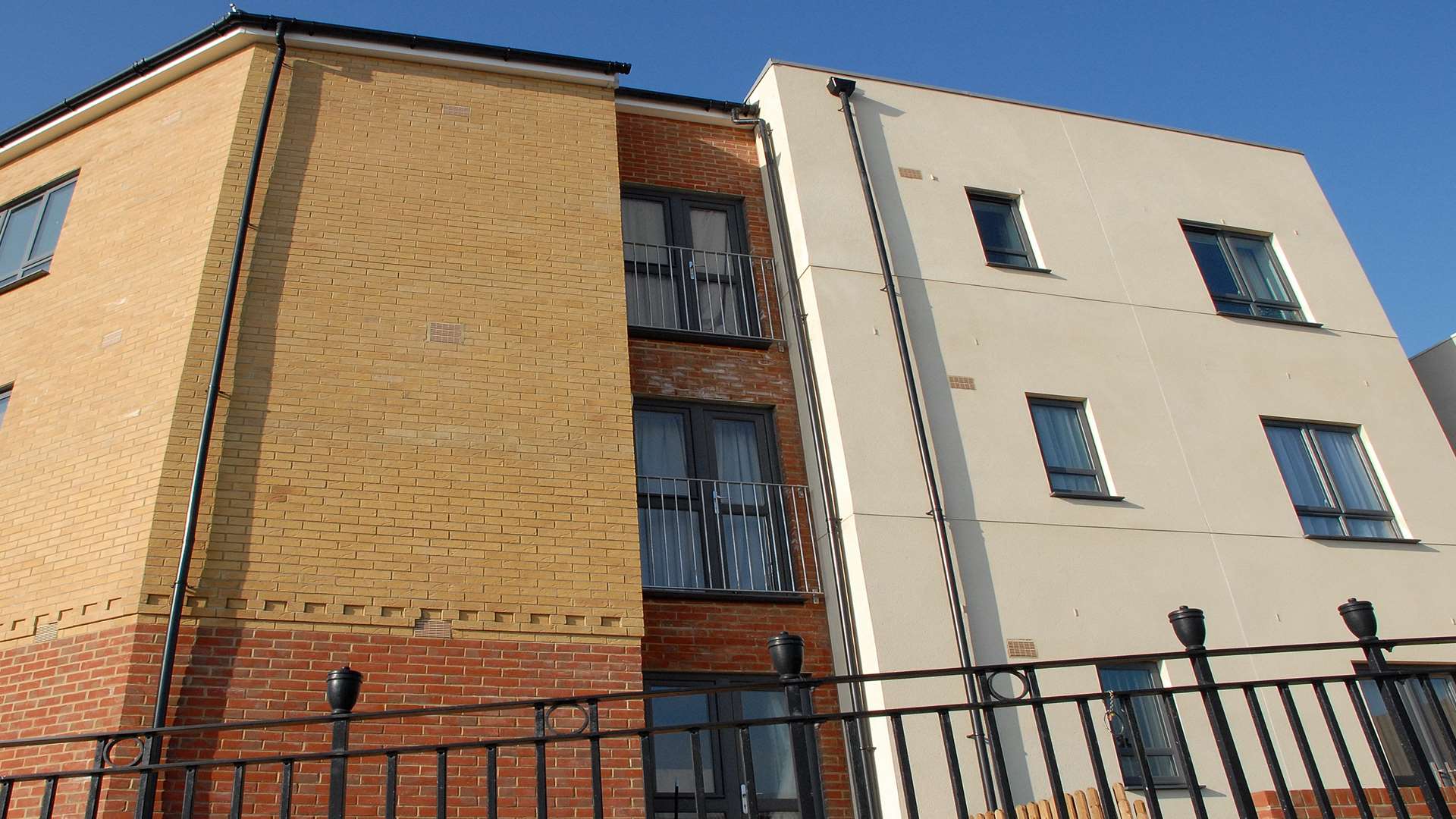 Homes at Four Brothers Court, Gads Hill, Gillingham, which are managed by mhs homes