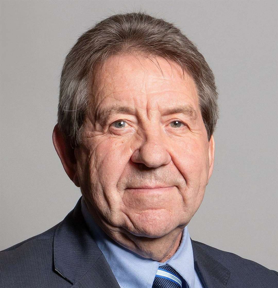 Former Sittingbourne and Sheppey MP Gordon Henderson