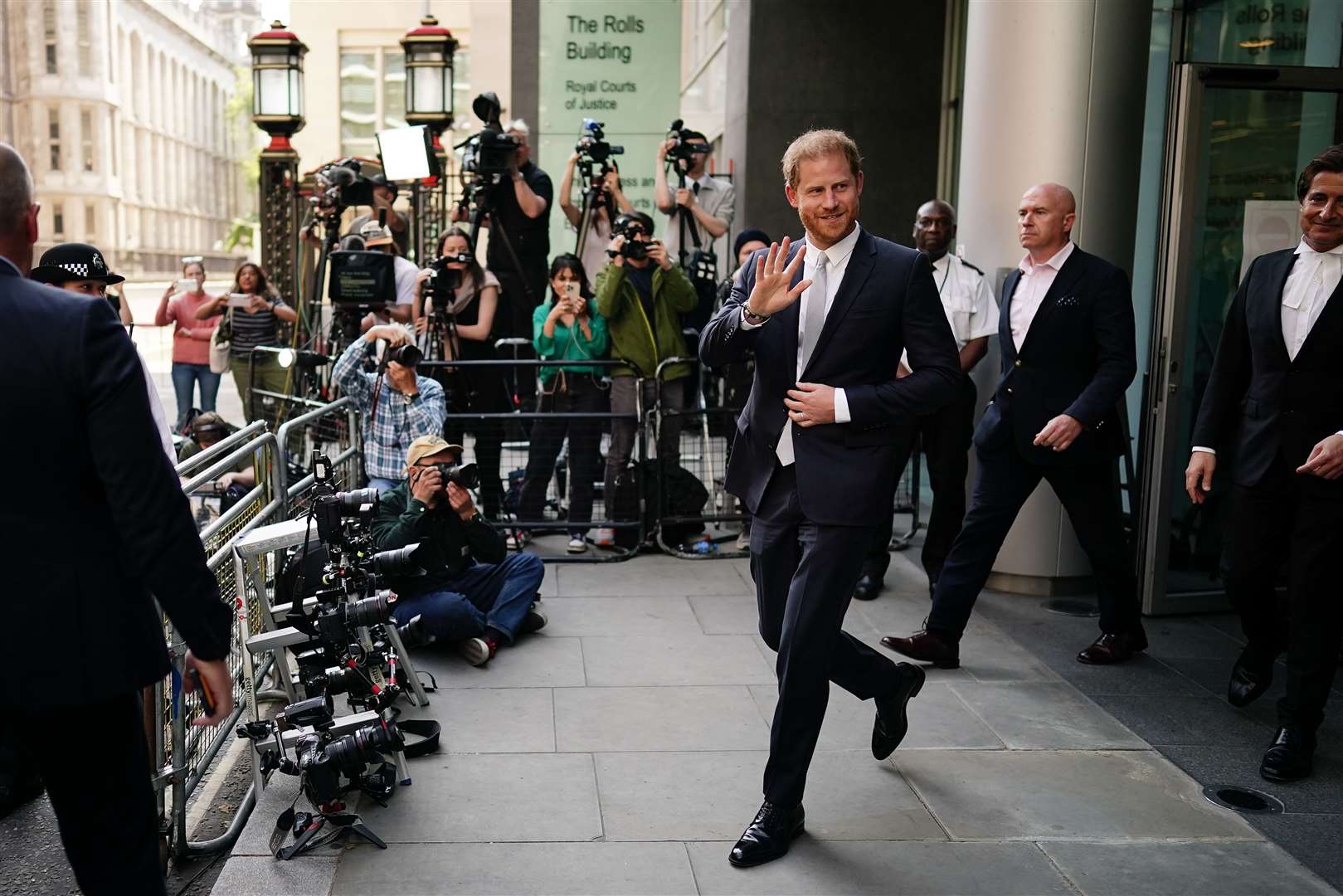 The Duke of Sussex is among four representative claims in the case (Aaron Chown/PA)