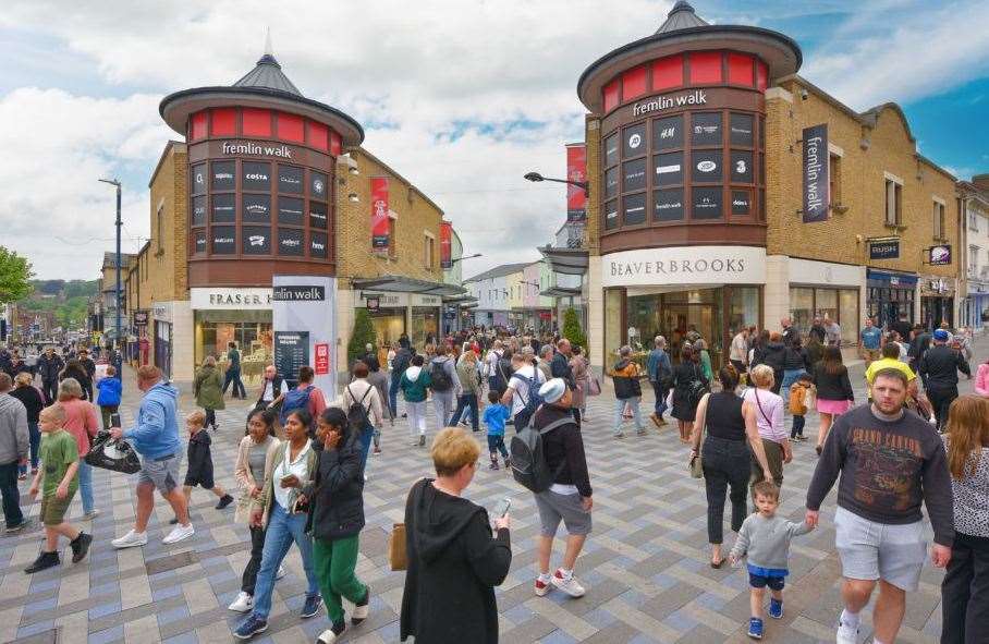 The shopping centre has been put on the market for £25million. Picture: Knight Frank