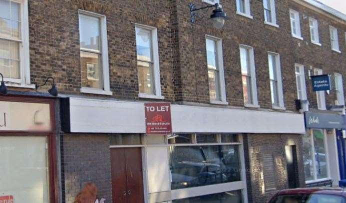 This building in Broadway may be converted to commercial units and four flats