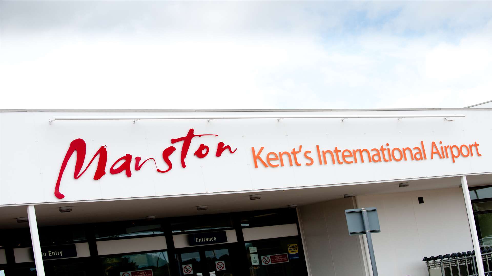 The Manston Airport terminal building