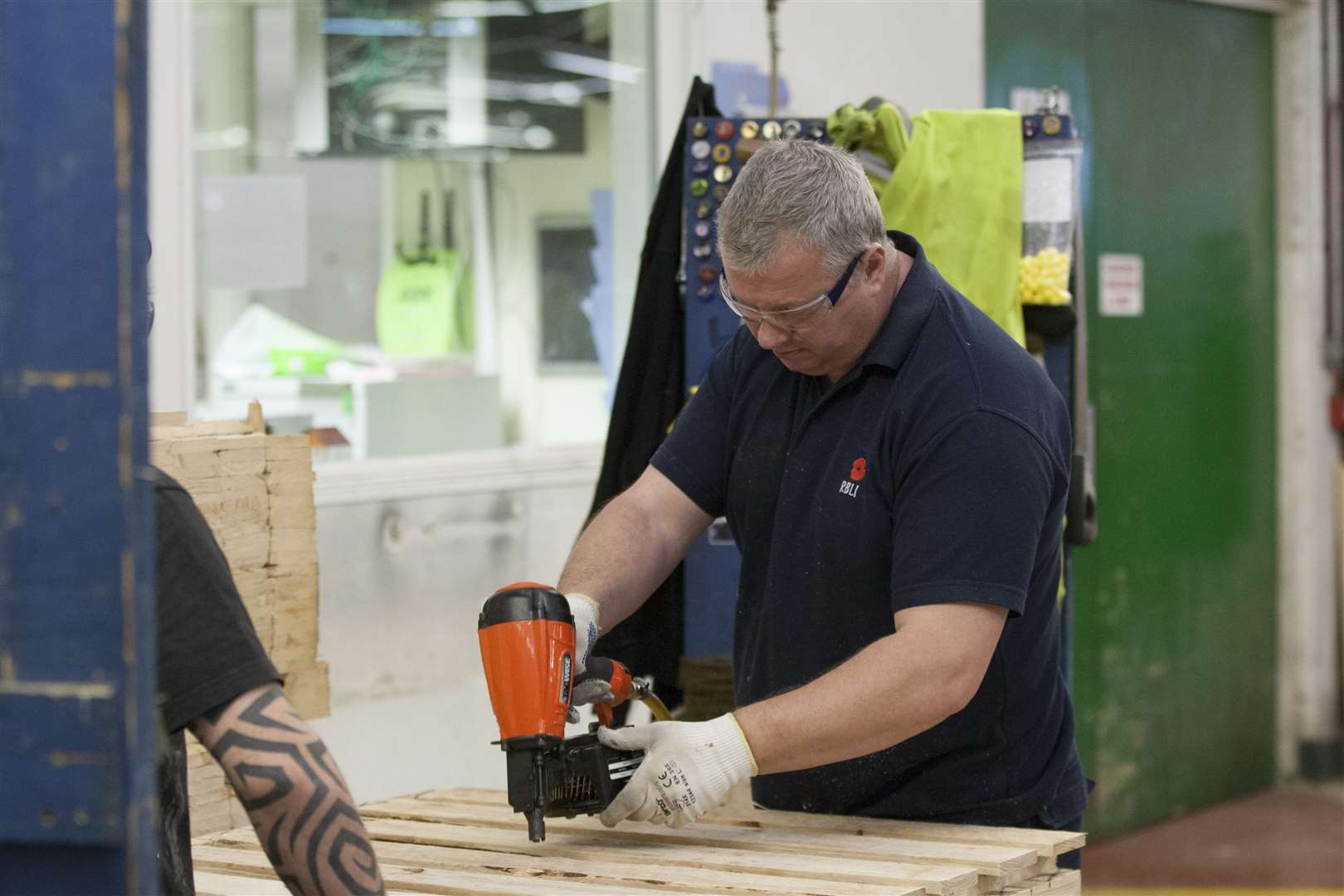 Pallet company Pooling Partners has helped create nine new jobs for ex-service men and women working at Britain's Bravest Manufacturing Company
