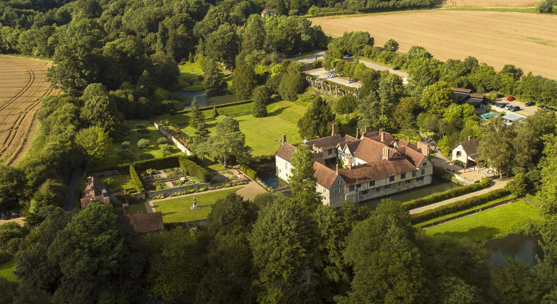 The National Trust want to build a car park on a field next to Ightham Mote Credit: Pepper Films