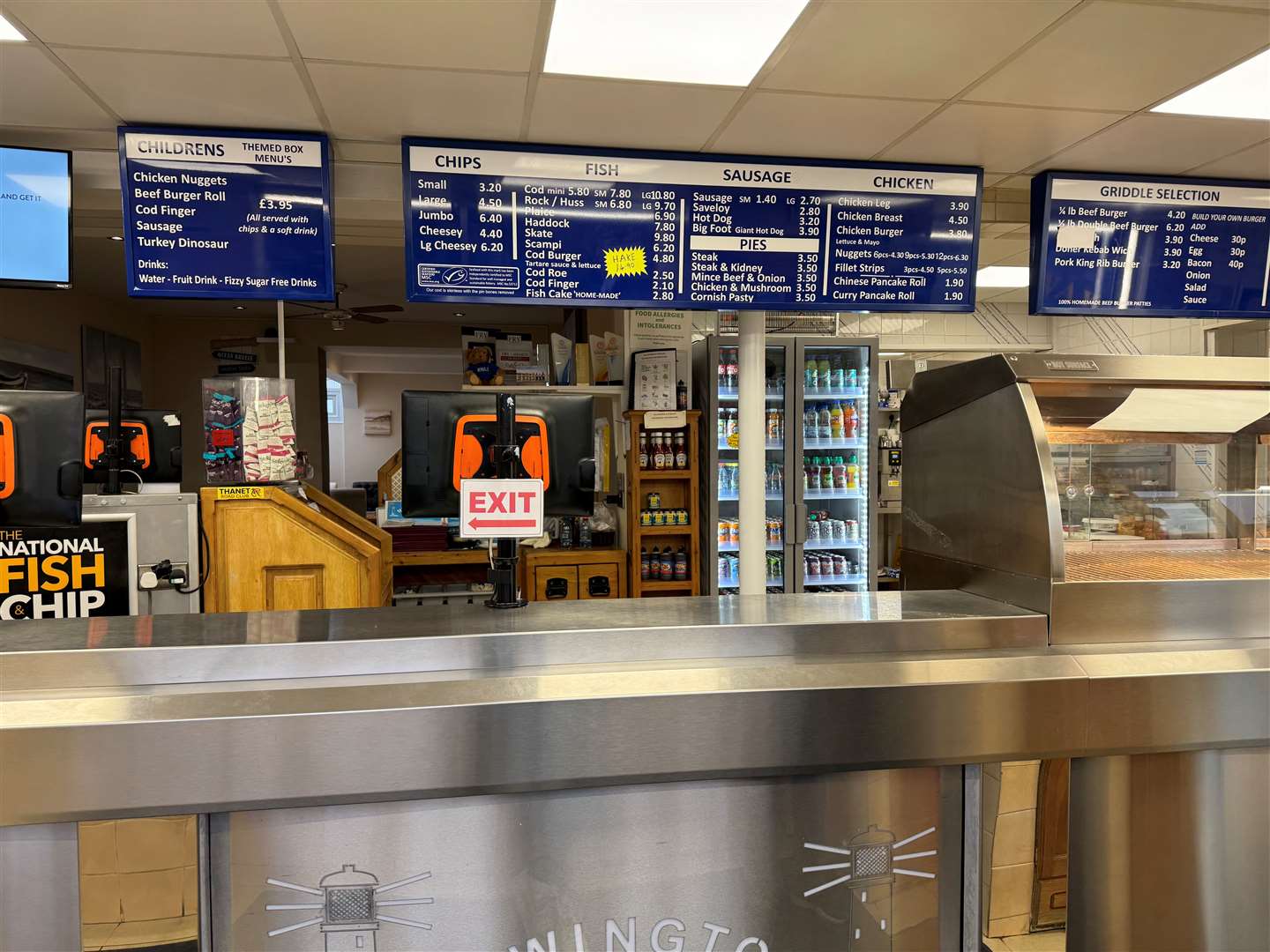 A traditional fish bar, made whole by the community who support it