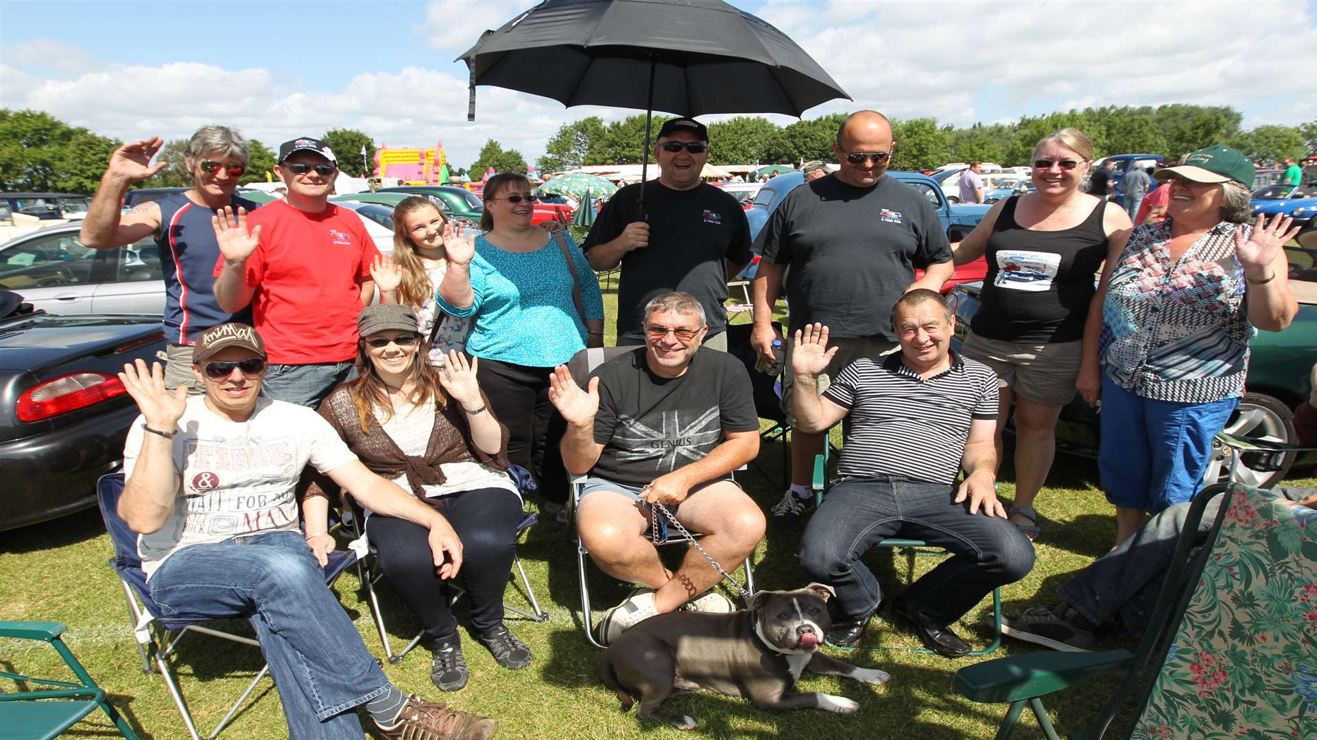 Members of the Kent Capri and Ford Club