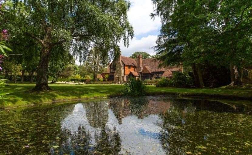 The high-tech home in Dairy Lane, Crockham Hill. Picture: Rightmove