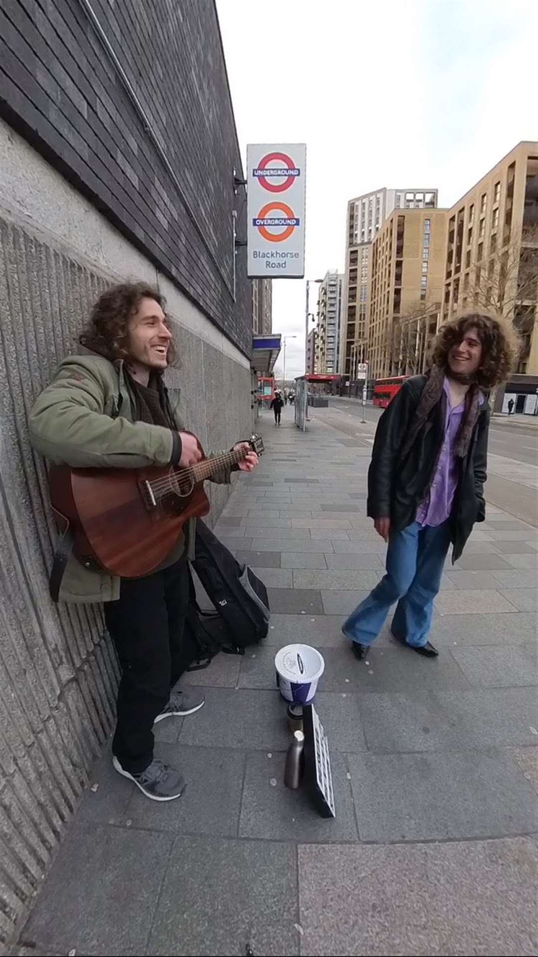 Dan is raising money for London homelessness charity Glass Door (Dan Tredget/PA)