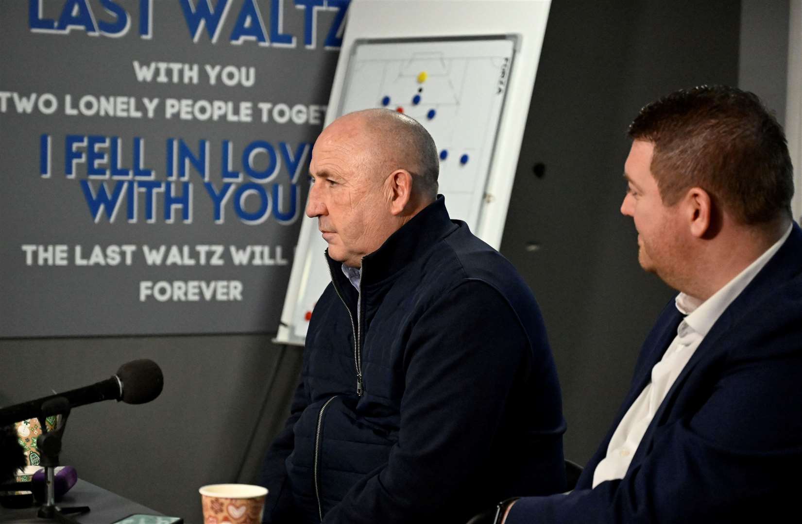 John Coleman (left) agreed a short-term deal with Gillingham – hoping success keeps him at the club longer Picture: Barry Goodwin