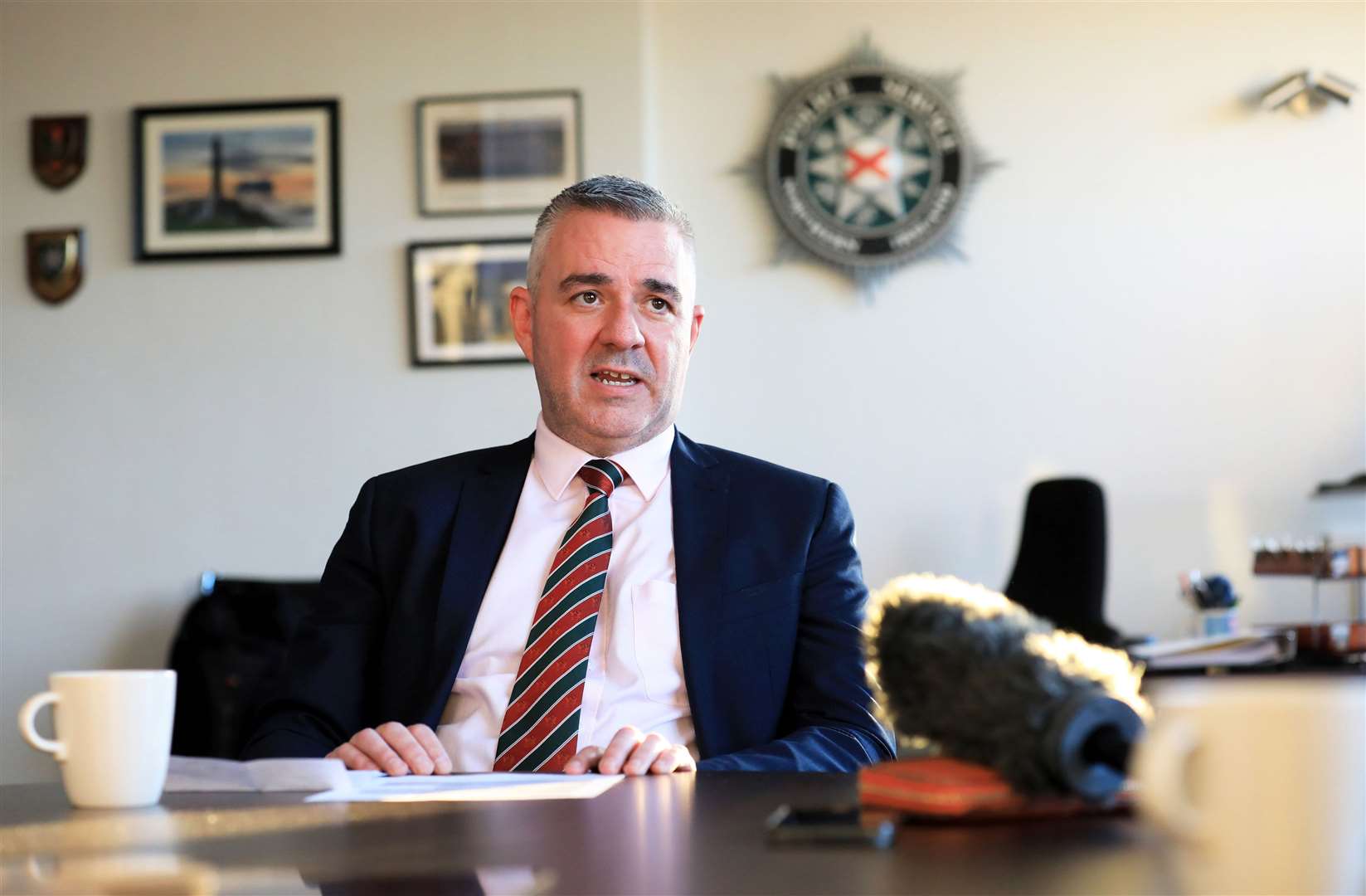 Liam Kelly, chairman of the Police Federation for Northern Ireland (Peter Morrison/PA)