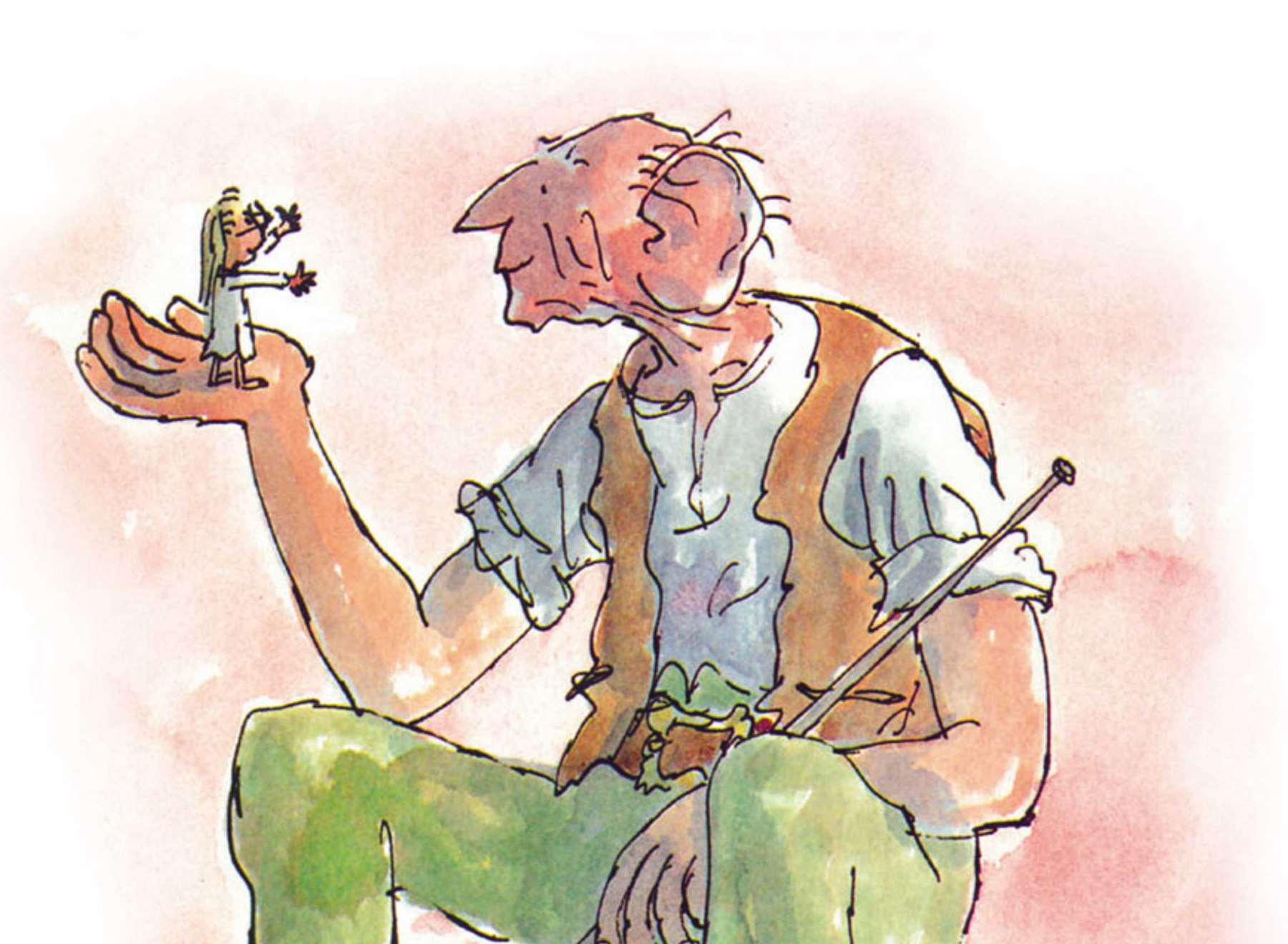 The BFG - Big Friendly Giant, one of Roald Dahl's much-loved stories