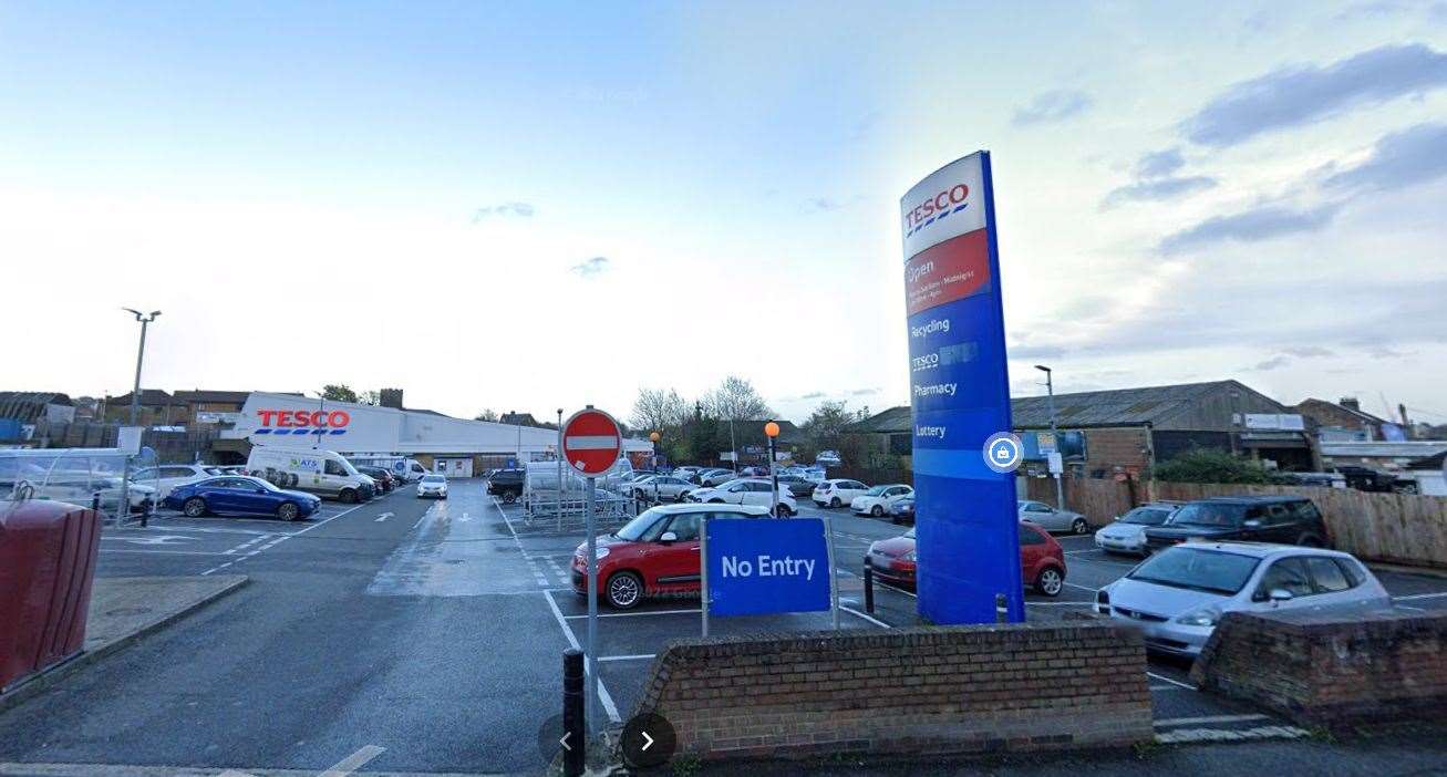 Tesco in Cuxton Road, Strood. Picture: Google Maps