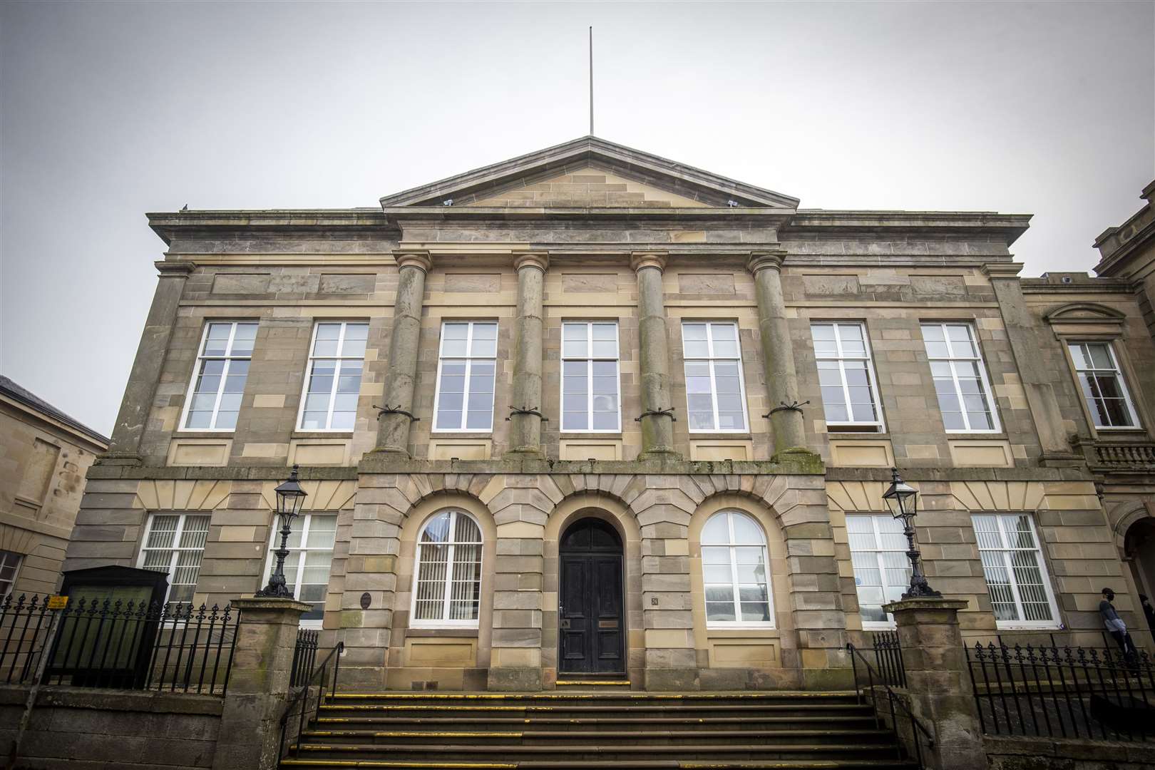 The case was heard at Lanark Sheriff Court (Jane Barlow/PA)