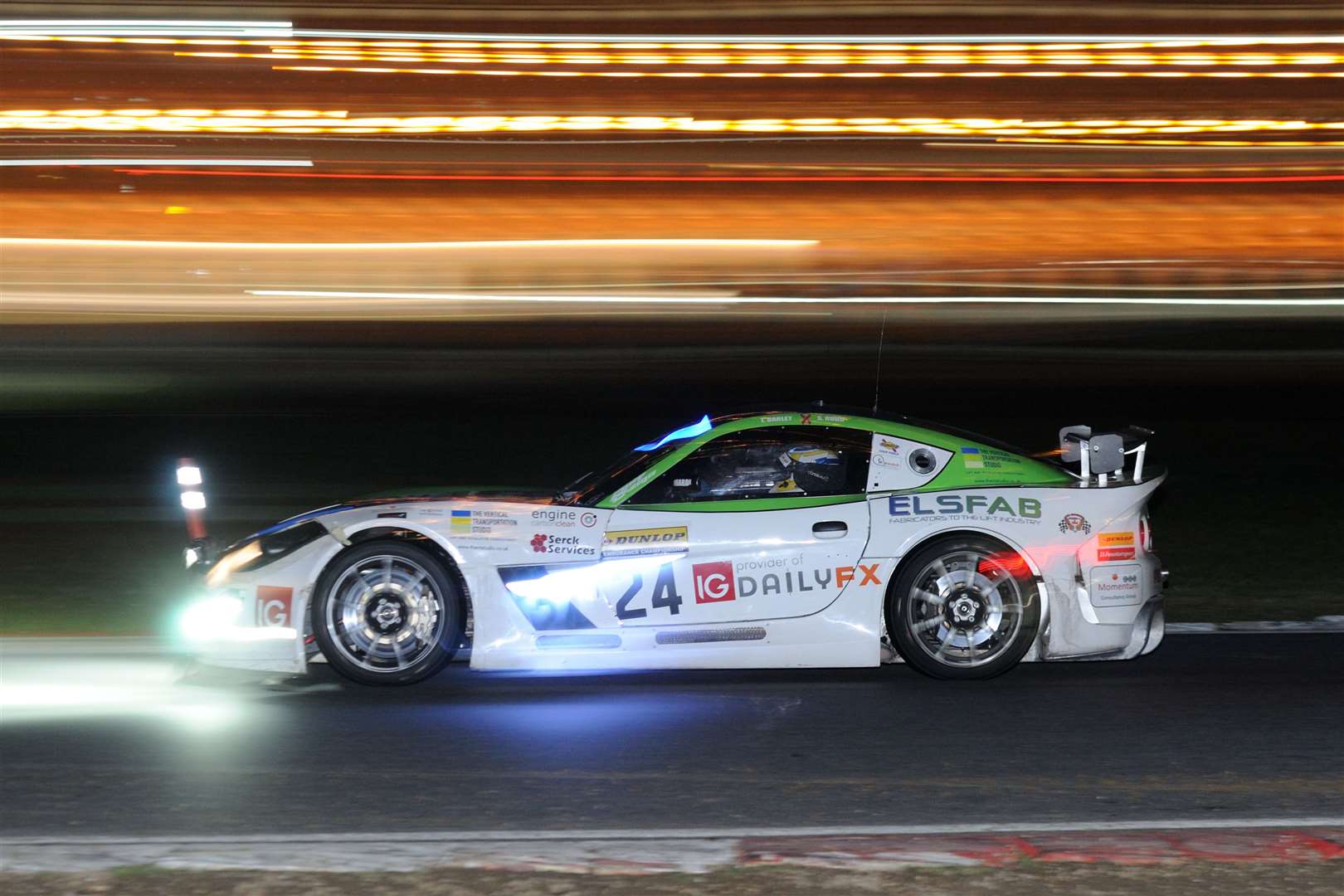 Rudd claimed the GT4 crown in the Britcar Dunlop Endurance Championship in 2018. Picture: Simon Hildrew