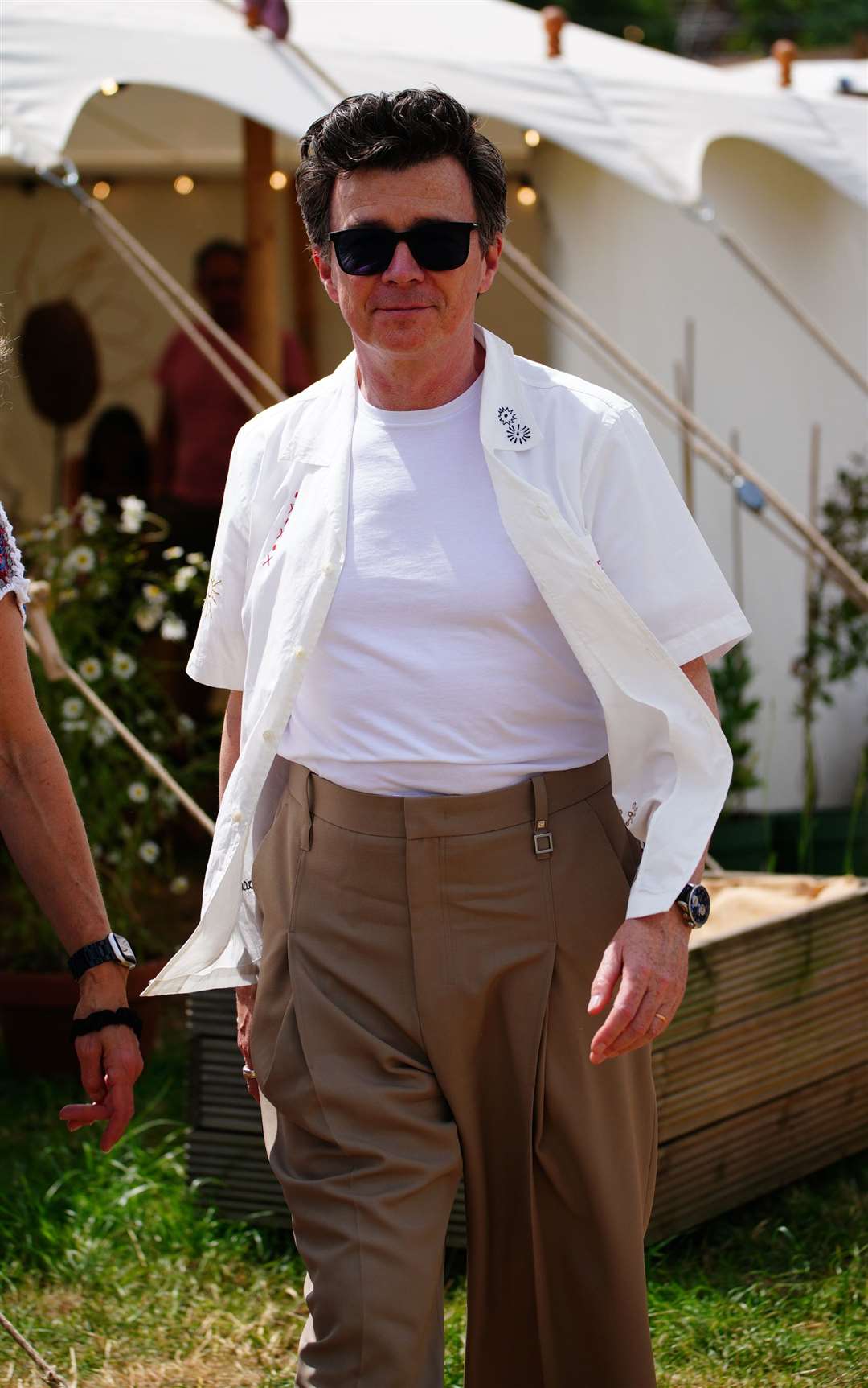 Singer-songwriter, Rick Astley at the Glastonbury Festival (Ben Birchall/PA)