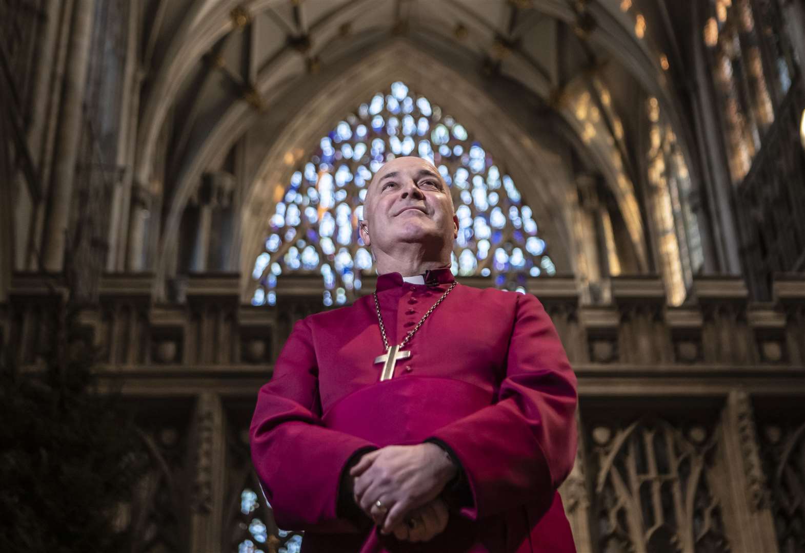 Stephen Cottrell at York Minster (Danny Lawson/PA)